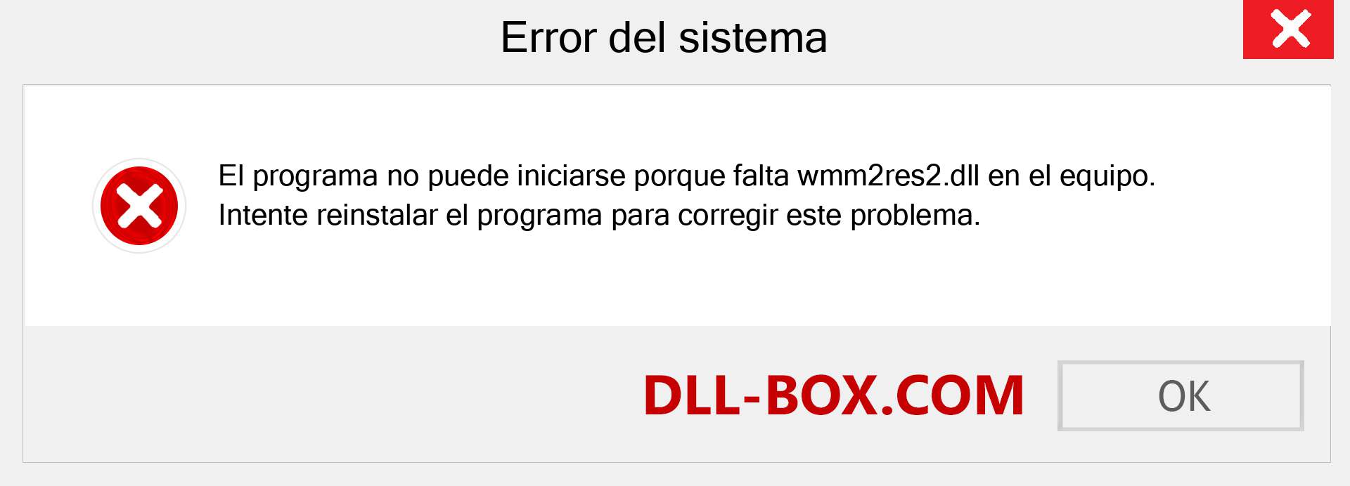 ¿Falta el archivo wmm2res2.dll ?. Descargar para Windows 7, 8, 10 - Corregir wmm2res2 dll Missing Error en Windows, fotos, imágenes
