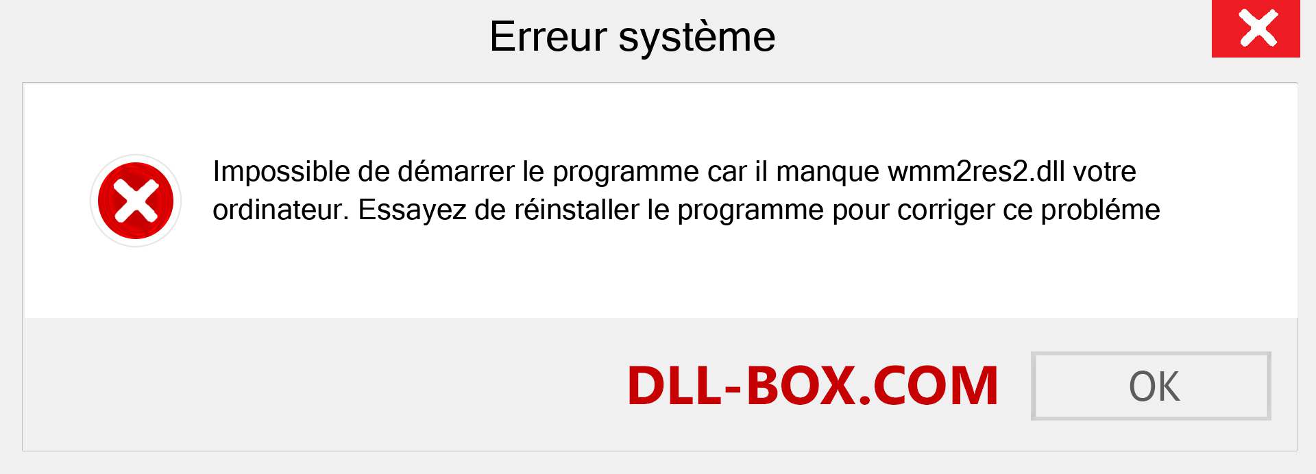 Le fichier wmm2res2.dll est manquant ?. Télécharger pour Windows 7, 8, 10 - Correction de l'erreur manquante wmm2res2 dll sur Windows, photos, images